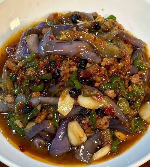 豆豉炒茄子
