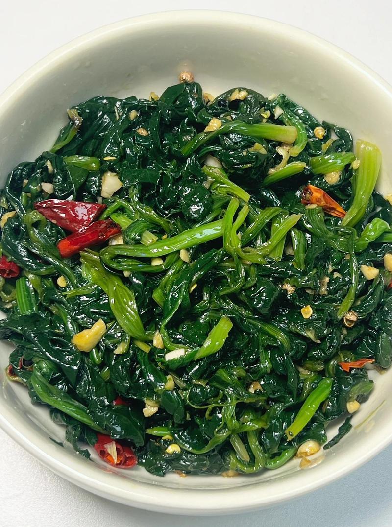 姜汁菠菜