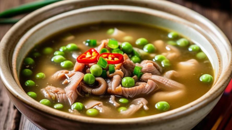 豌豆肥肠汤