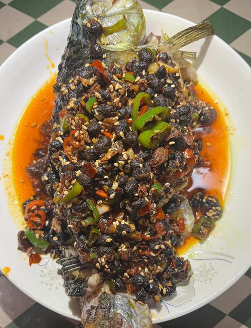 豆豉鲫鱼