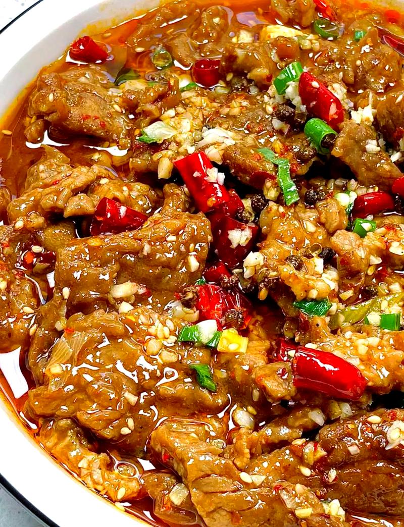 水煮牛肉