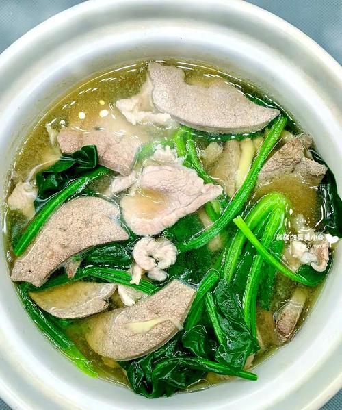 菠菜猪肝汤