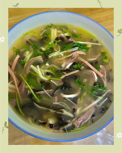 酸辣肚丝汤