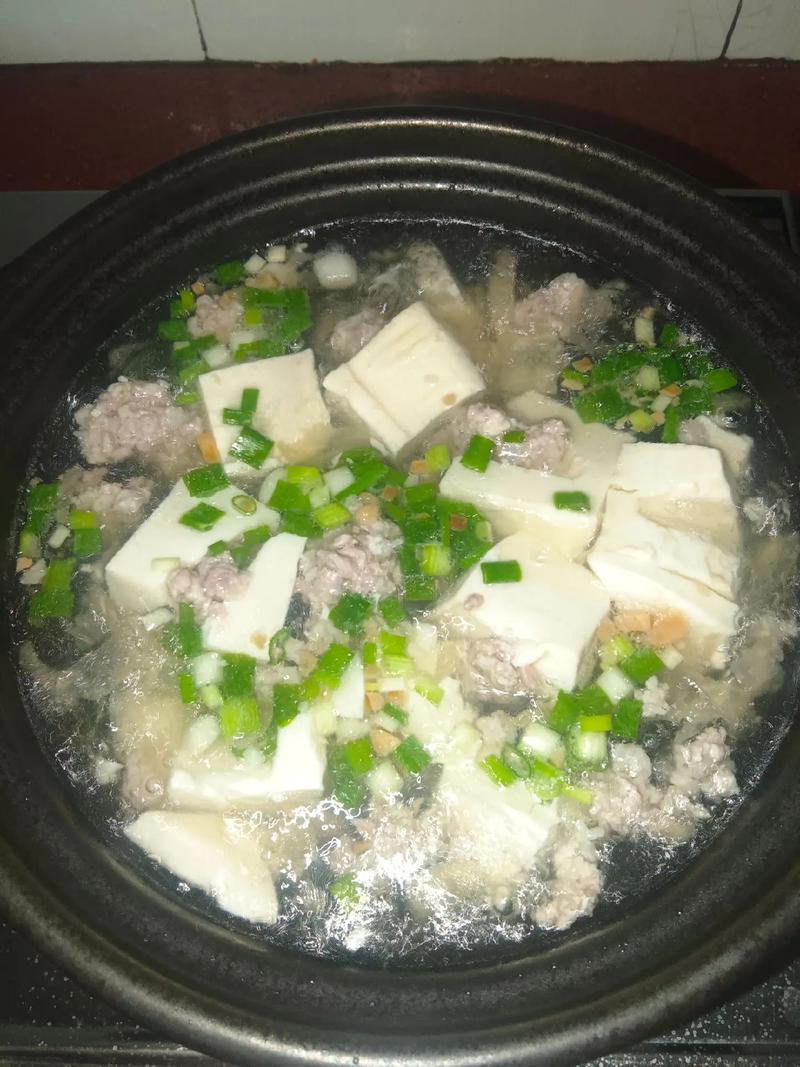 冬菜肉末汤